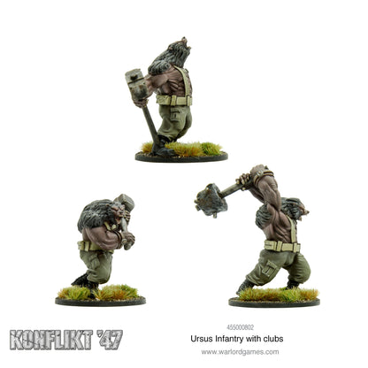 Konflikt '47: Soviet Bloc - Ursus Infantry with clubs