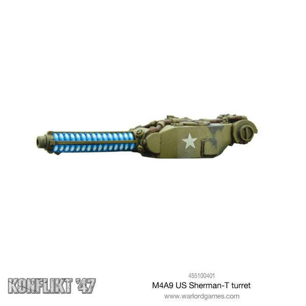 Konflikt '47: United States - M4A9-T Sherman Tesla Cannon Turret