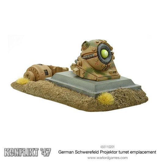 Konflikt '47: Axis - German Schwerefeld Projektor turret emplacement