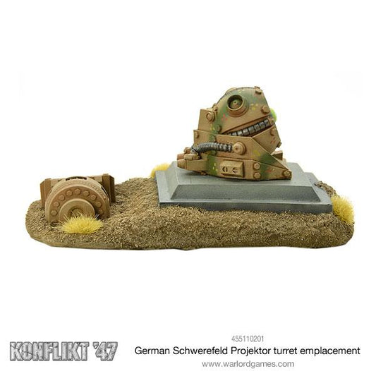 Konflikt '47: Axis - German Schwerefeld Projektor turret emplacement