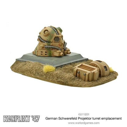 Konflikt '47: Axis - German Schwerefeld Projektor turret emplacement