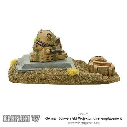Konflikt '47: Axis - German Schwerefeld Projektor turret emplacement