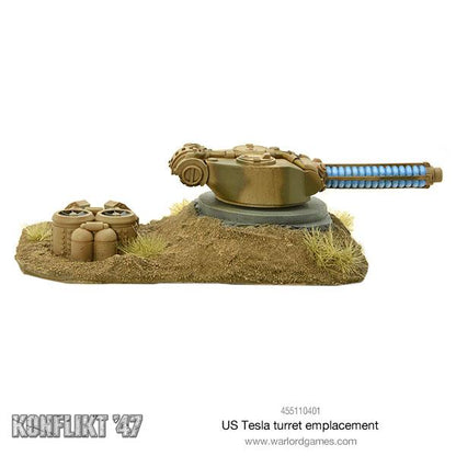 Konflikt '47: United States - US Tesla turret emplacement