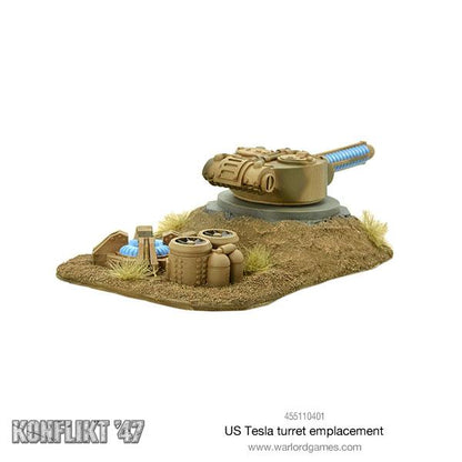 Konflikt '47: United States - US Tesla turret emplacement