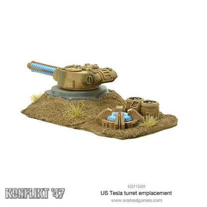Konflikt '47: United States - US Tesla turret emplacement