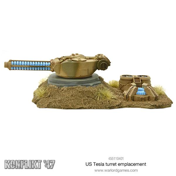 Konflikt '47: United States - US Tesla turret emplacement