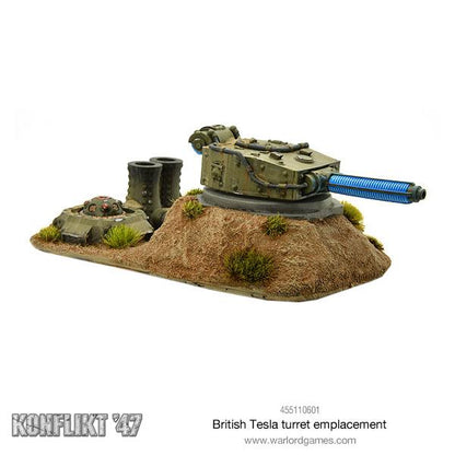 Konflikt '47: British Commonwealth - British Tesla turret emplacement