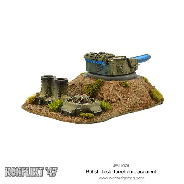 Konflikt '47: British Commonwealth - British Tesla turret emplacement