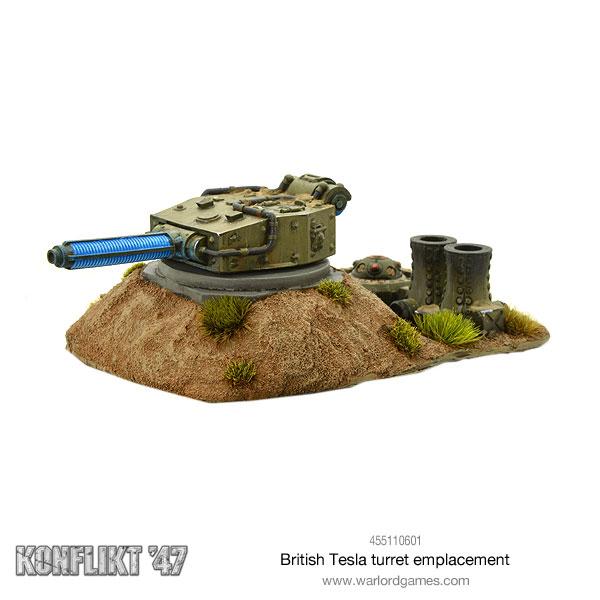 Konflikt '47: British Commonwealth - British Tesla turret emplacement