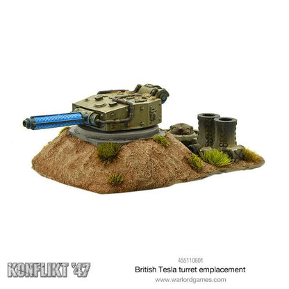 Konflikt '47: British Commonwealth - British Tesla turret emplacement