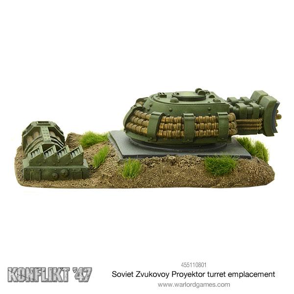 Konflikt '47: Soviet Bloc - Zvukovoy Proyektor turret emplacement