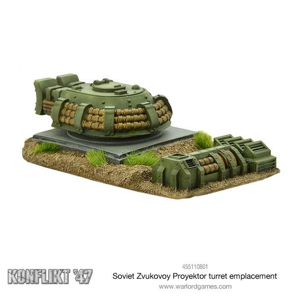 Konflikt '47: Soviet Bloc - Zvukovoy Proyektor turret emplacement