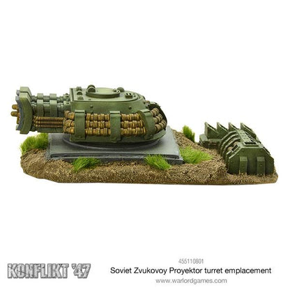 Konflikt '47: Soviet Bloc - Zvukovoy Proyektor turret emplacement