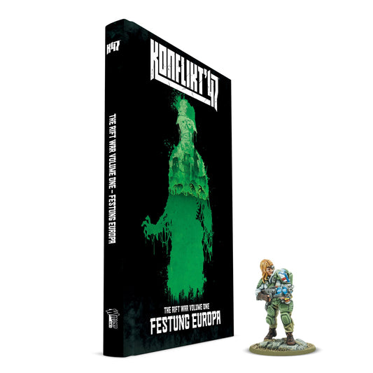 Konflikt '47: Axis - Festung Europa & 'Operation Touchdown' book miniature