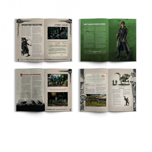 Konflikt '47: Axis - Festung Europa & 'Operation Touchdown' book miniature