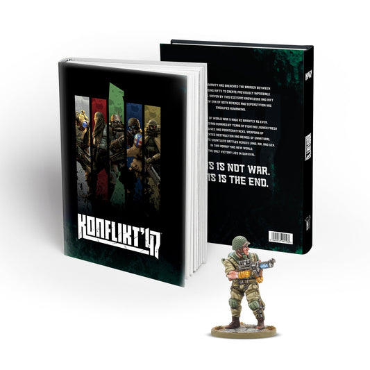Konflikt '47: Axis - Rulebook with special miniature