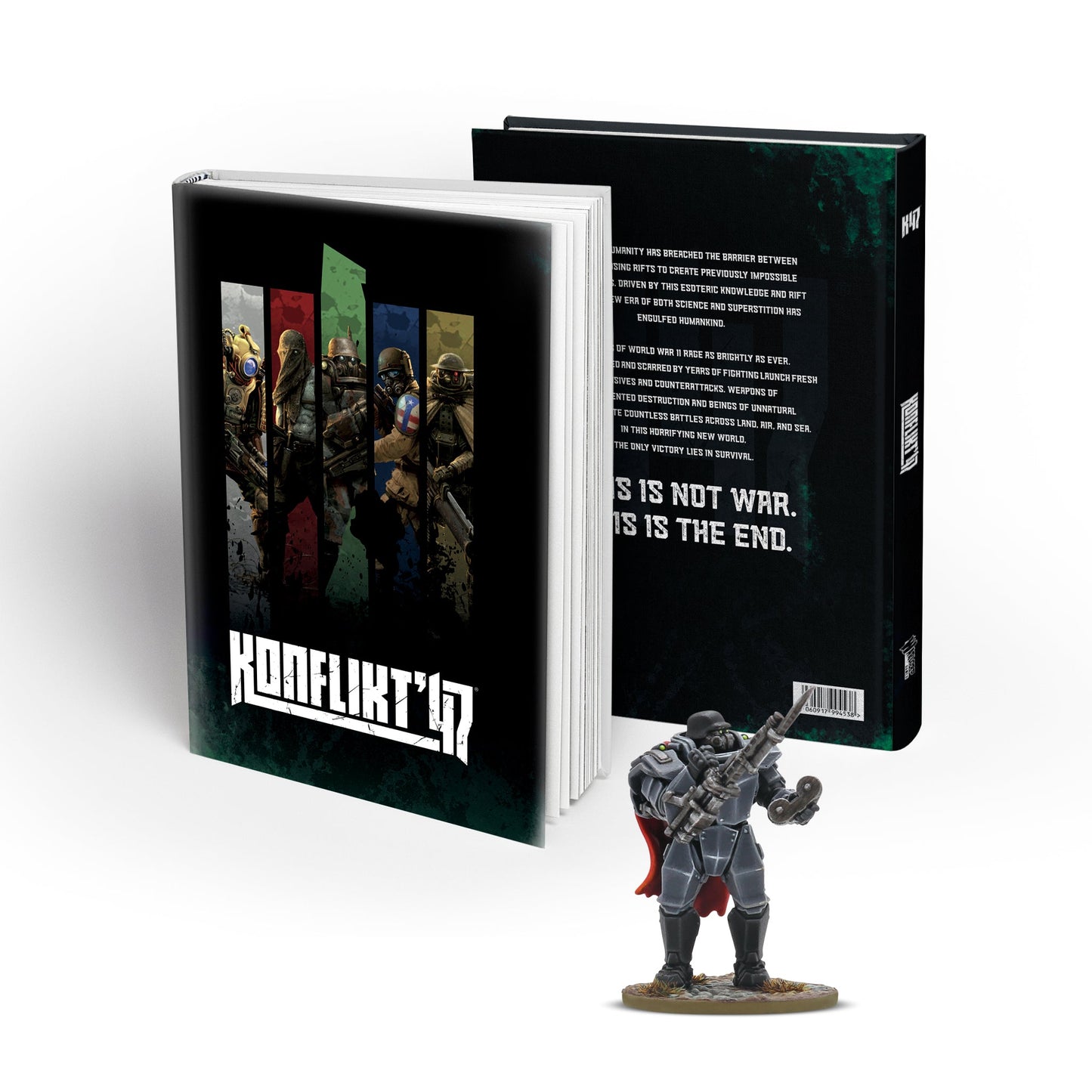 Konflikt '47: Axis - Rulebook with special miniature