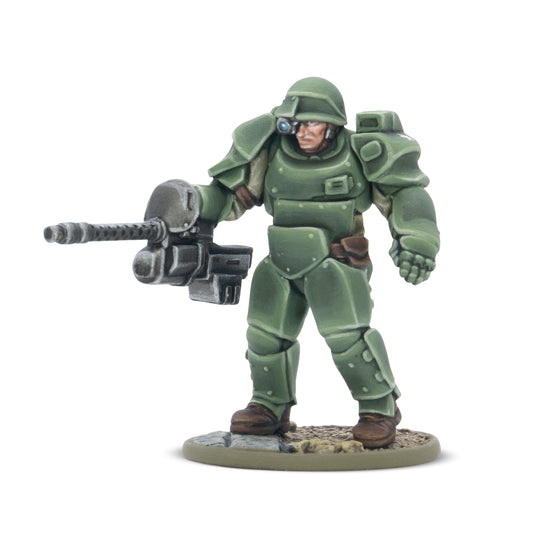 Konflikt '47: Empire of Japan - Invasion Amerika & 'T2 Prototype Heavy Armor' book miniature