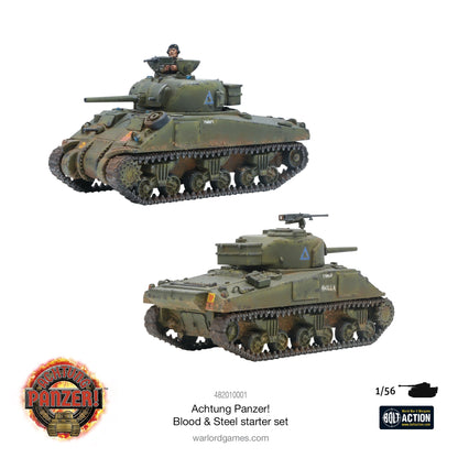 Achtung Panzer!: British Tanks - Blood & Steel starter set