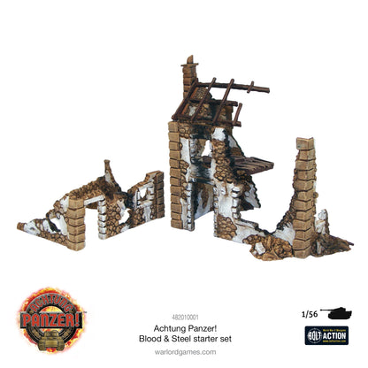 Achtung Panzer!: British Tanks - Blood & Steel starter set
