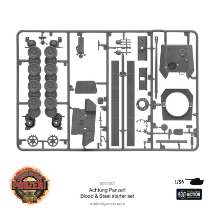 Achtung Panzer!: British Tanks - Blood & Steel starter set