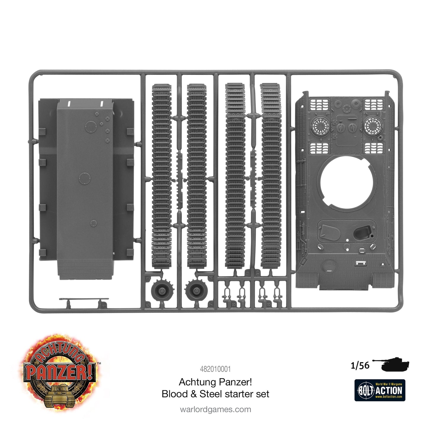 Achtung Panzer!: British Tanks - Blood & Steel starter set