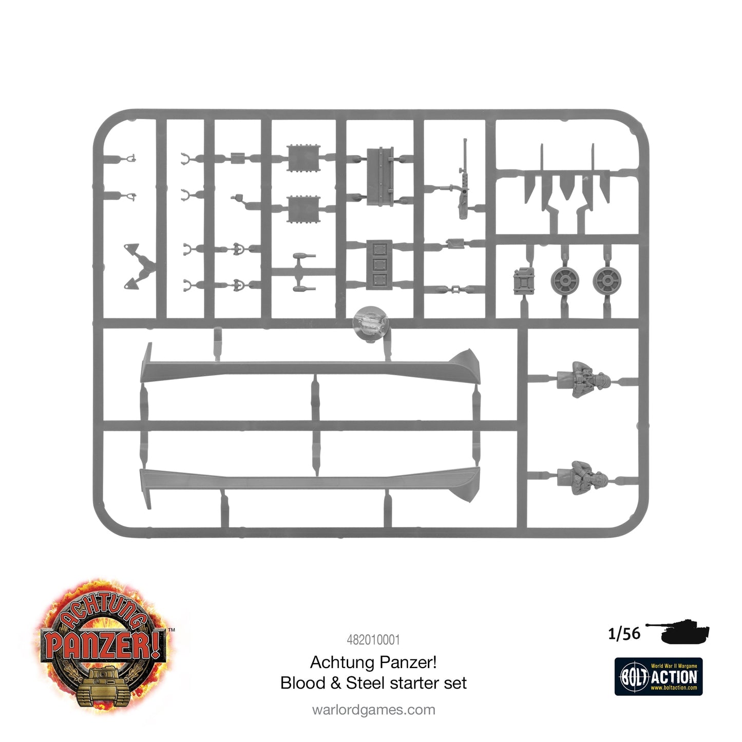 Achtung Panzer!: British Tanks - Blood & Steel starter set