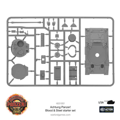 Achtung Panzer!: British Tanks - Blood & Steel starter set