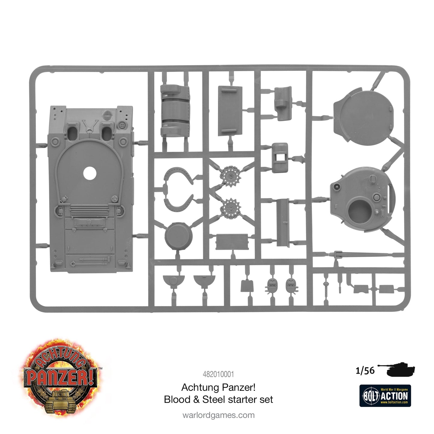 Achtung Panzer!: British Tanks - Blood & Steel starter set