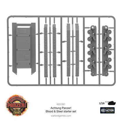 Achtung Panzer!: British Tanks - Blood & Steel starter set