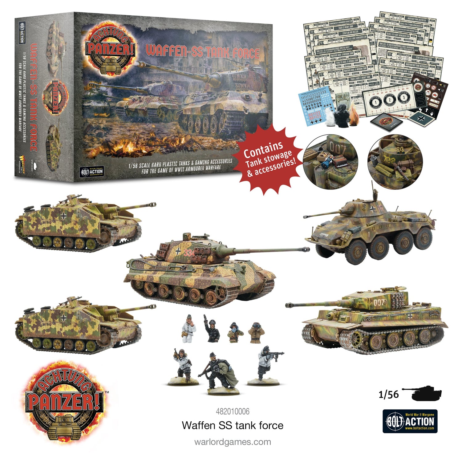 Achtung Panzer!: German Tanks - Waffen-SS Tank Force