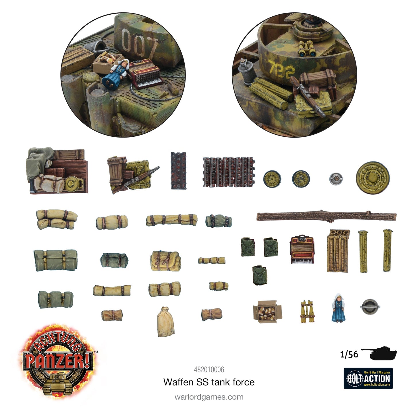 Achtung Panzer!: German Tanks - Waffen-SS Tank Force
