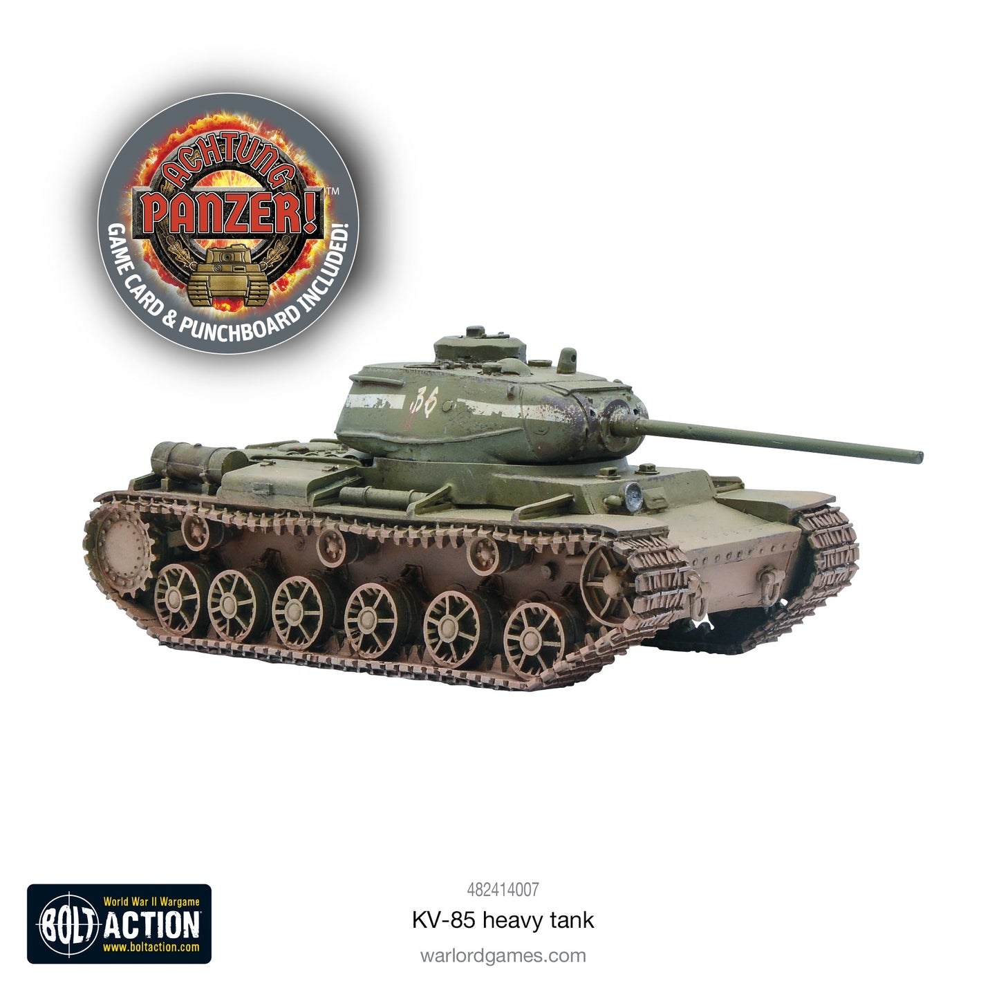 Achtung Panzer!: Soviet Tanks - KV-85 heavy tank