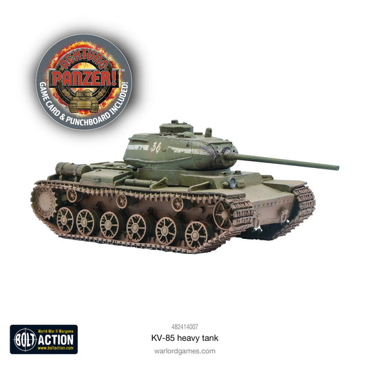 Achtung Panzer!: Soviet Tanks - KV-85 heavy tank