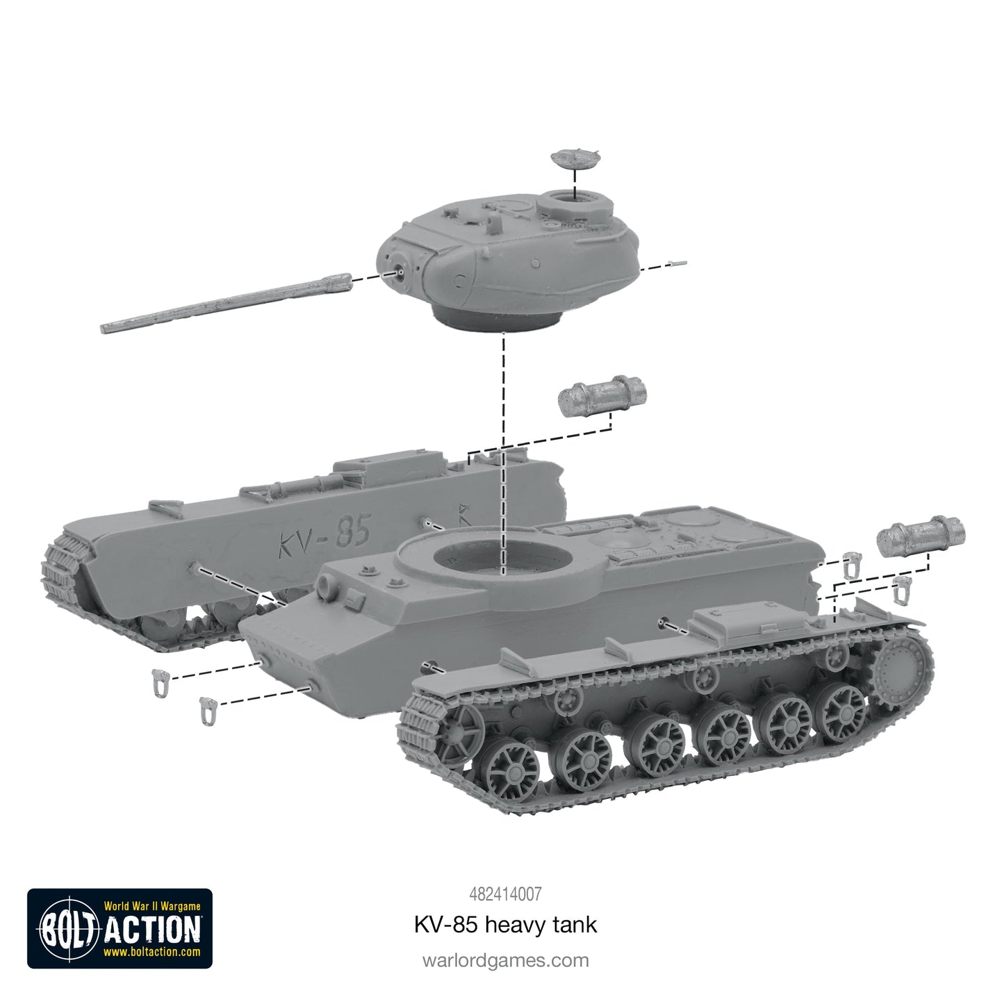 Achtung Panzer!: Soviet Tanks - KV-85 heavy tank