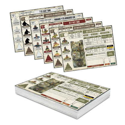 Achtung Panzer!: British Tanks - Allies Card Pack
