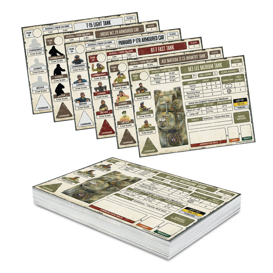 Achtung Panzer!: British Tanks - Allies Card Pack