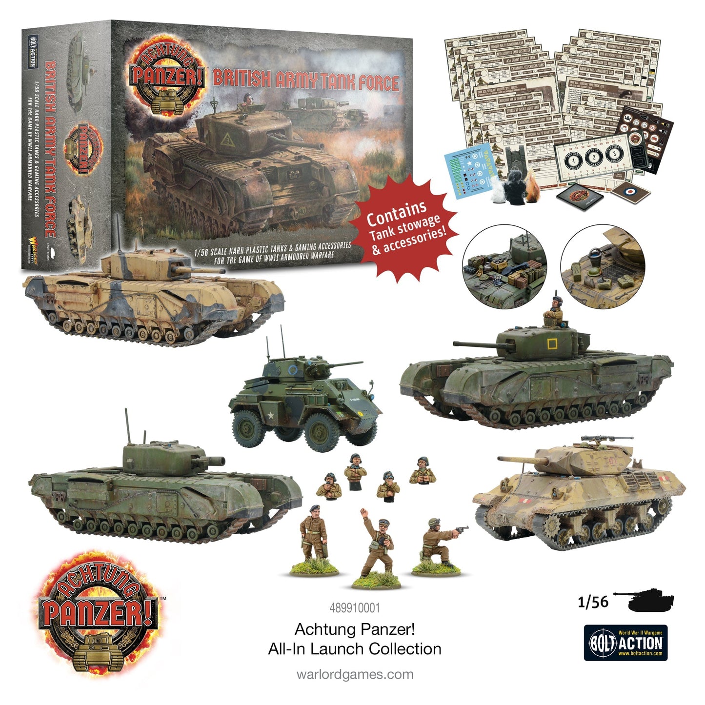 Achtung Panzer!: British Tanks - All-In Launch Collection