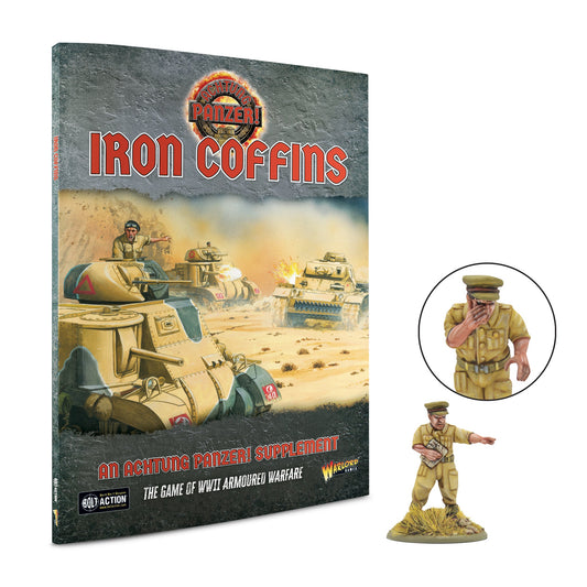 Achtung Panzer!: British Tanks - Iron Coffins - Achtung Panzer! supplement with Stanley Christopherson special miniature