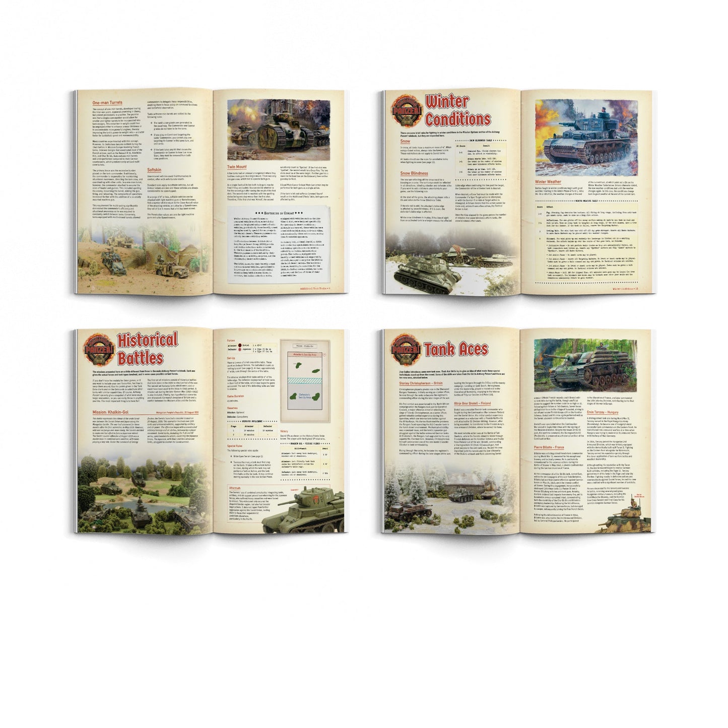 Achtung Panzer!: British Tanks - Iron Coffins - Achtung Panzer! supplement with Stanley Christopherson special miniature