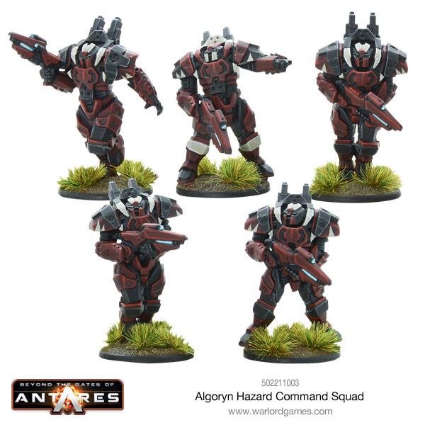 Gates of Antares: Algoryn - Algoryn Hazard Command Squad