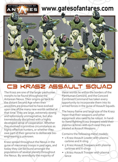 Gates of Antares: Concord - C3 Krasz Assault Squad