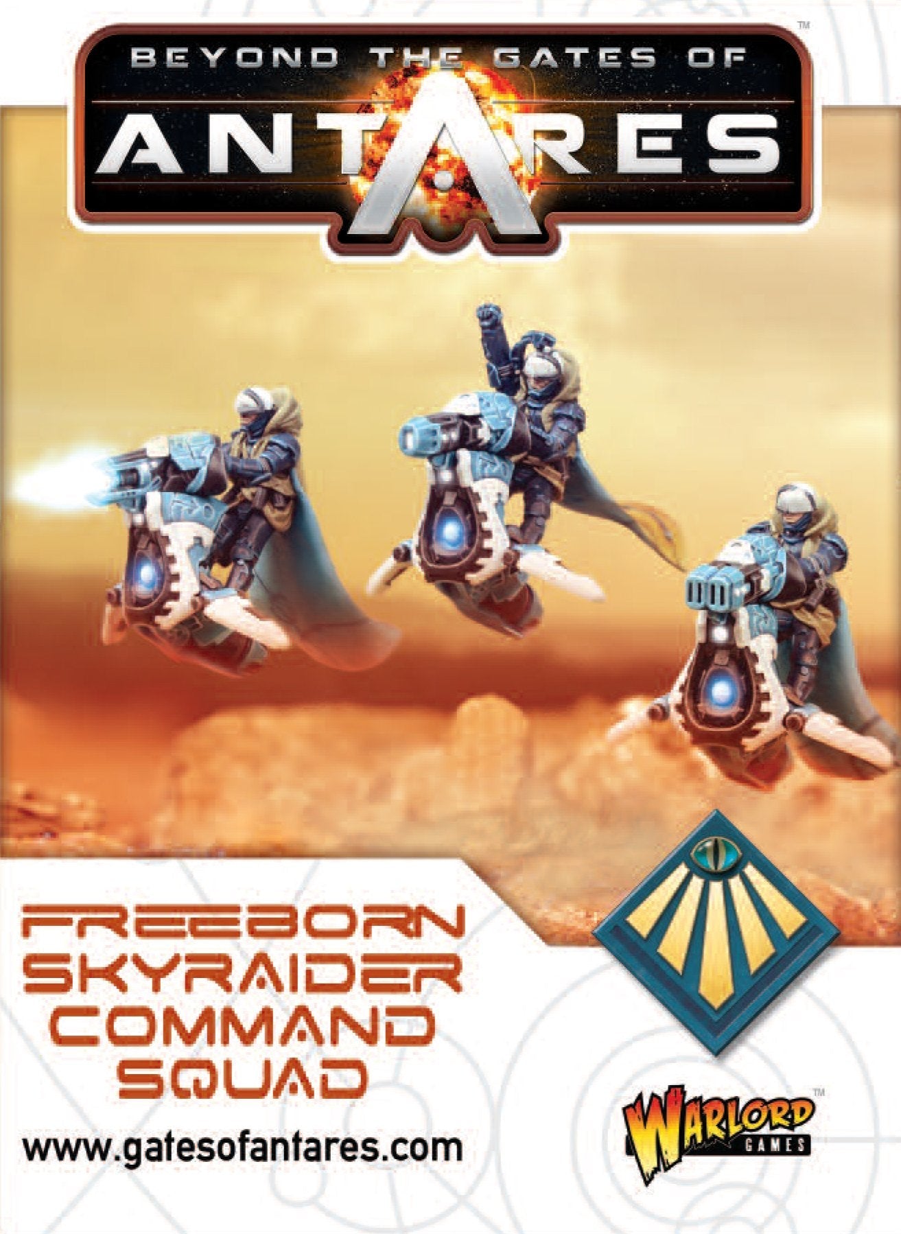 Gates of Antares: Freeborn - Freeborn Sky Raider command squad