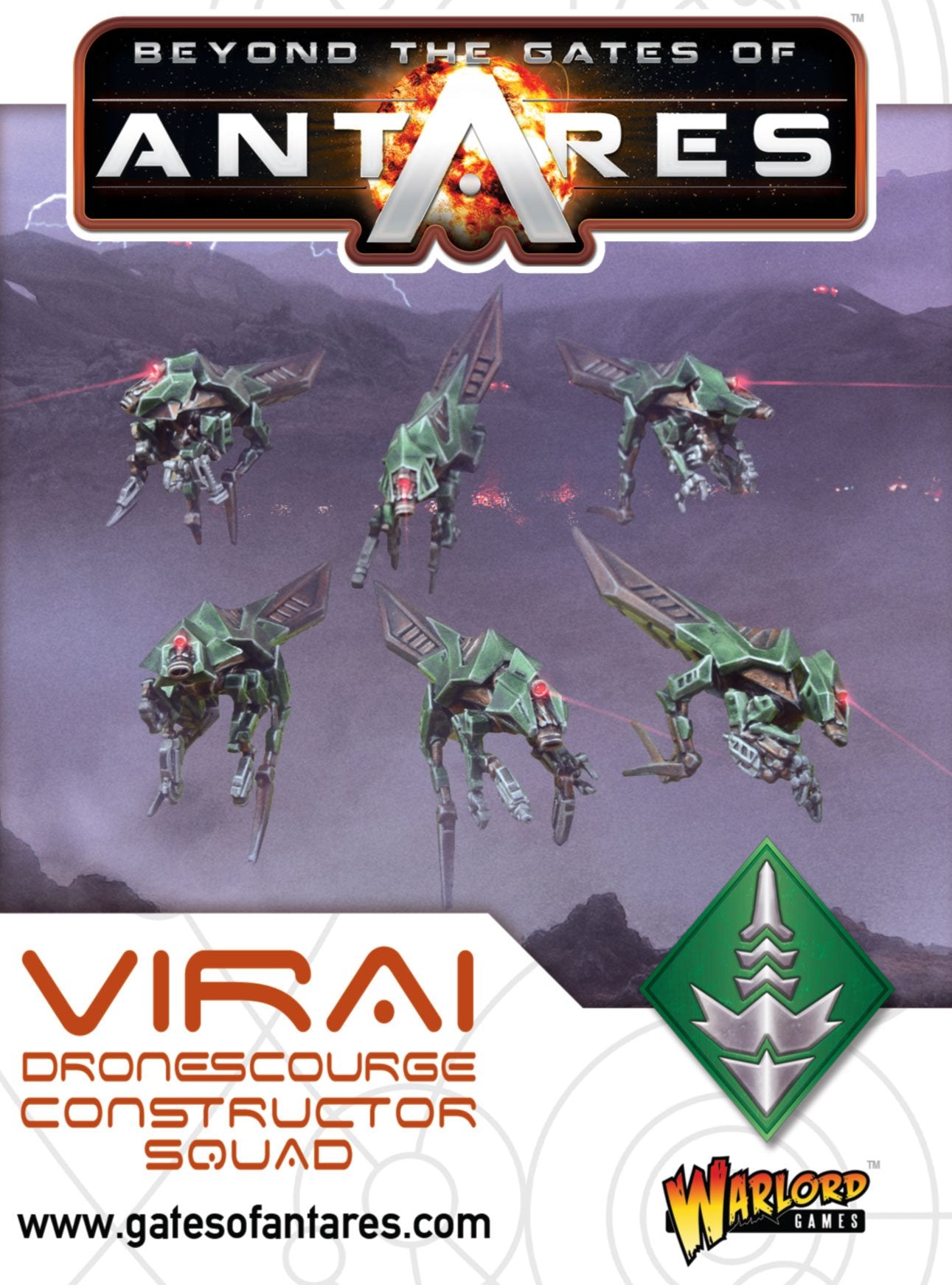 Gates of Antares: Virai - Virai Dronescourge Constructor squad