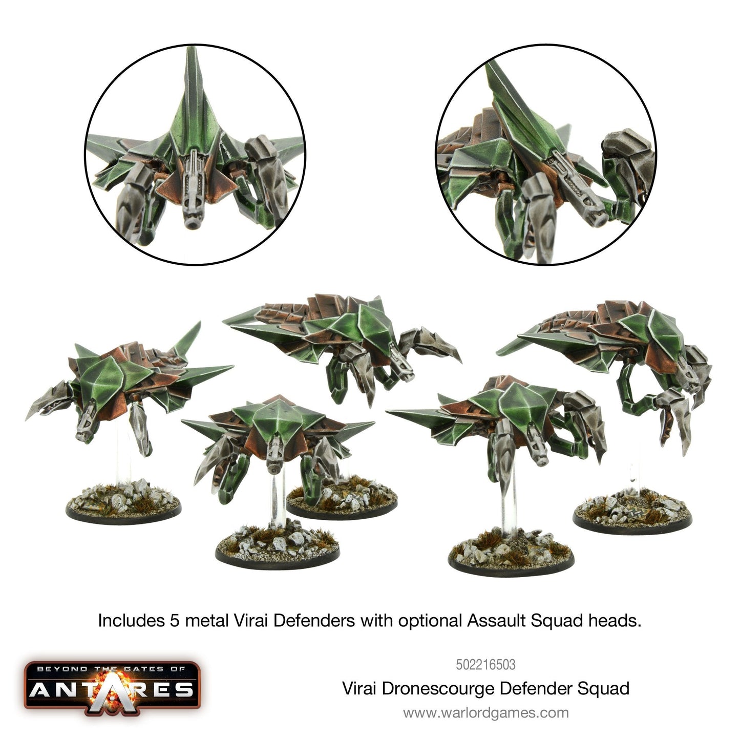Gates of Antares: Virai - Virai Dronescourge Defender Squad