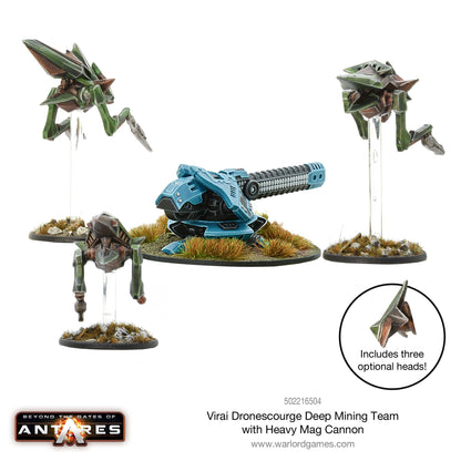 Gates of Antares: Virai - Virai Dronescourge Deep mining team with heavy mag cannon