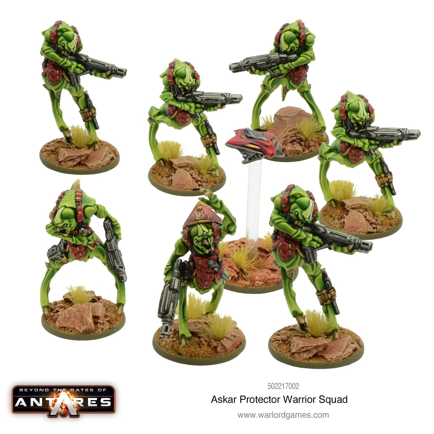Gates of Antares: Aliens - Askar Protector-Warrior squad