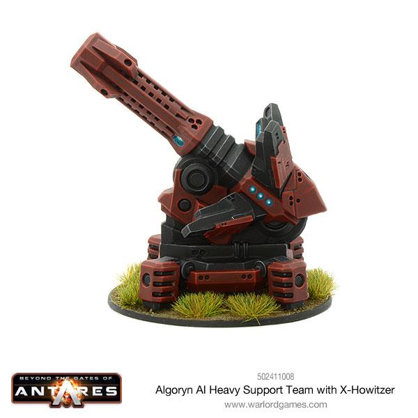 Gates of Antares: Algoryn - Algoryn AI Heavy Support Team with X-Howitzer