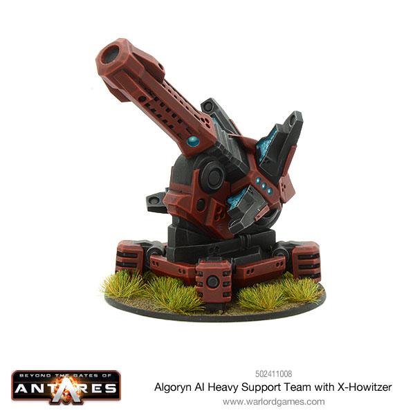 Gates of Antares: Algoryn - Algoryn AI Heavy Support Team with X-Howitzer