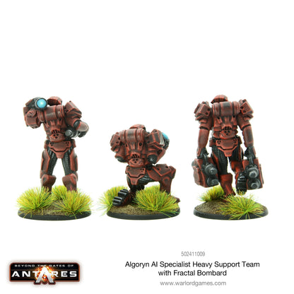 Gates of Antares: Algoryn - Algoryn AI specialist heavy support team with Fractal Bombard